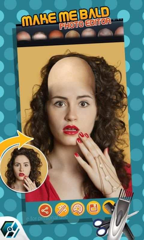 Make Me Bald photo Editor screenshot 3