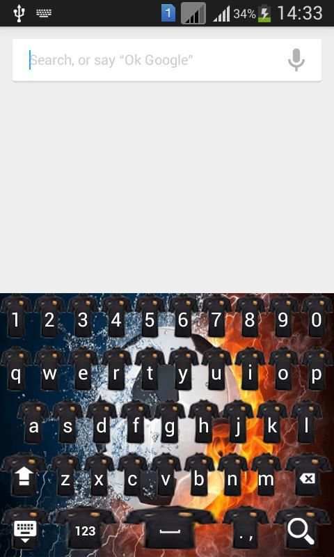 Barcelona Keyboard Logo Themes 1 تصوير الشاشة