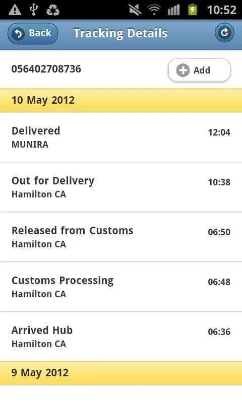 SkyNet Mobile Tracking screenshot 2