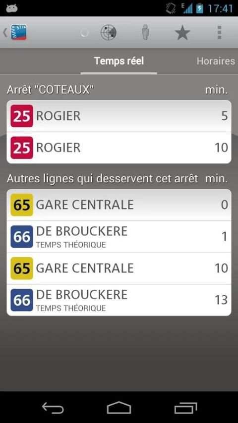 STIB-MIVB screenshot 2