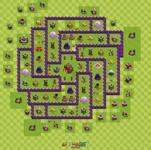 Layouts of COC screenshot 2