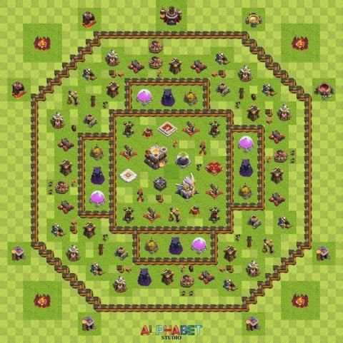 Layouts of COC screenshot 5