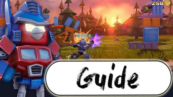 Guide Angry Birds Transformers स्क्रीनशॉट 3