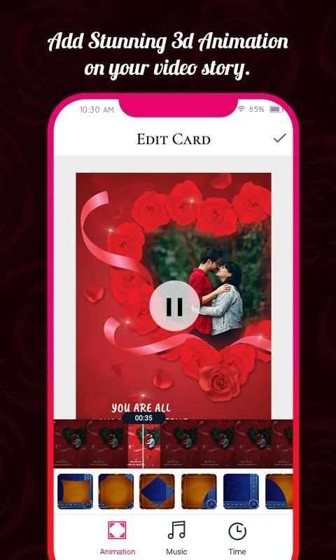Video Love Story Creator screenshot 3