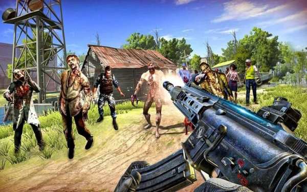 Zombie Shooting Strick Game screenshot 1