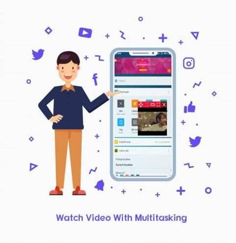 Floating Tube Video Player स्क्रीनशॉट 4
