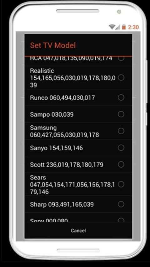 Universal Remote Control TV screenshot 4
