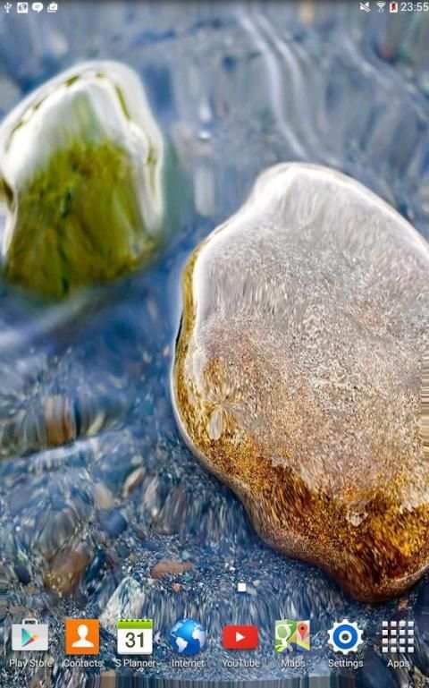 Stone in water Live Wallpaper screenshot 4