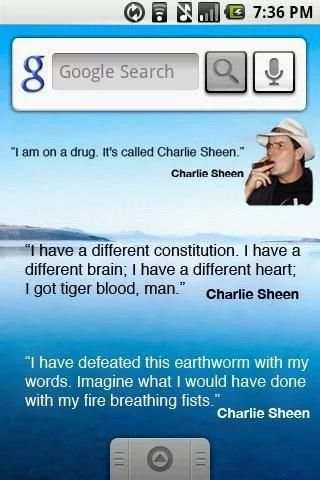 Charlie Sheen Sticker Pack скриншот 1