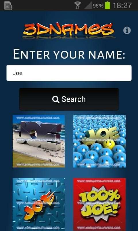 3D Names स्क्रीनशॉट 11