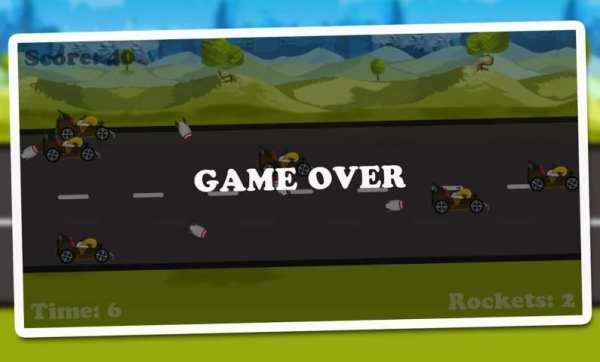 Angry Racing Bird 2017 скриншот 1