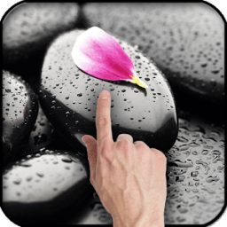 Stone in water Live Wallpaper आइकन