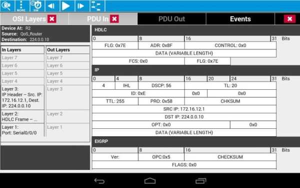 Cisco Packet Tracer Mobile скриншот 5