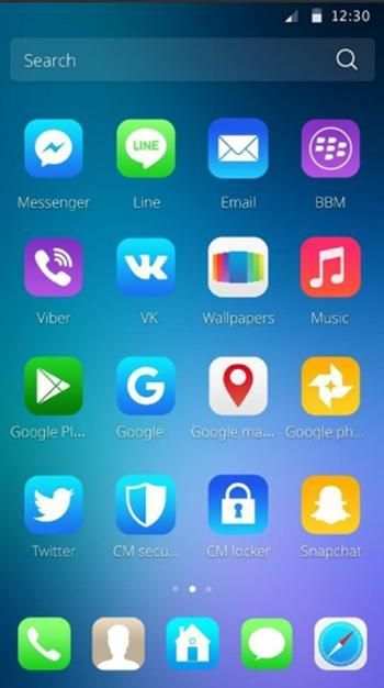Launcher For IPhone 7 Plus + 2 تصوير الشاشة