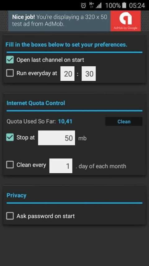Mobile Live Tv Channels screenshot 1
