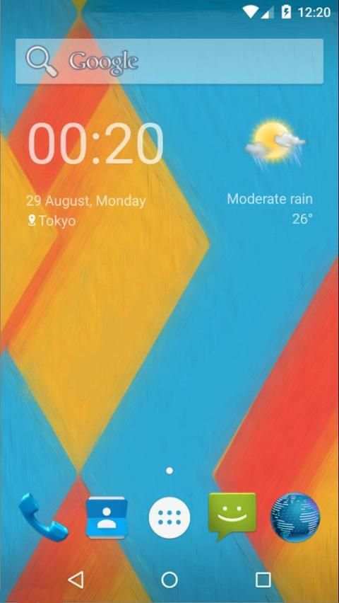 Animated Weather Widget, Clock 5 تصوير الشاشة
