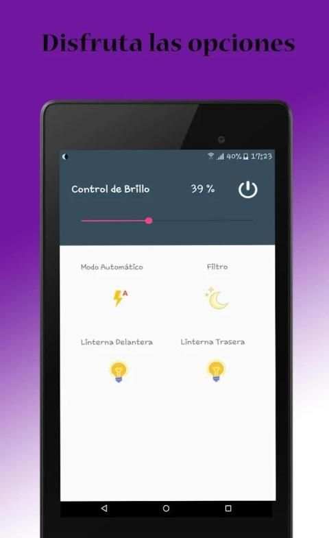 MoonScreen - Brillo y linterna screenshot 7