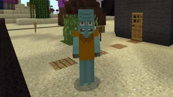 Mod Spongebob MCPE स्क्रीनशॉट 1
