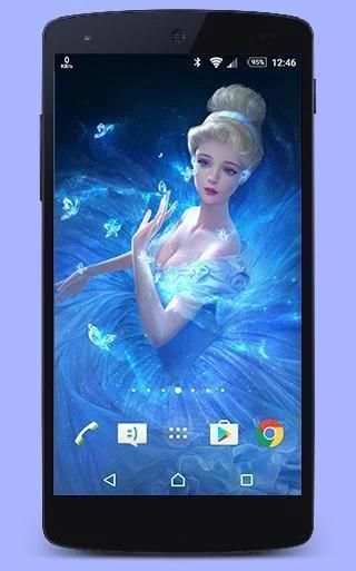 Fairy Princess Wallpaper Free скриншот 4