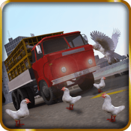 Chicken Transport Van Driver आइकन