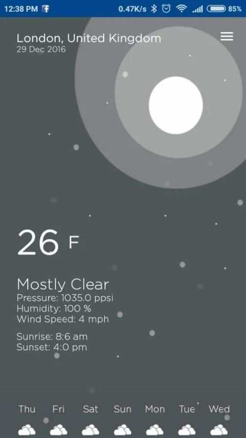 Weather 2 تصوير الشاشة