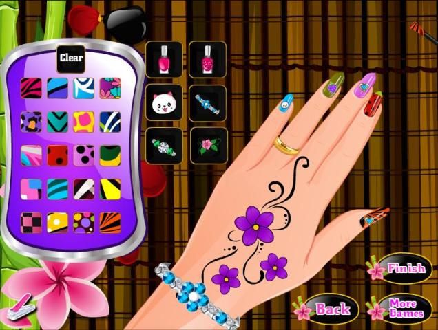 Nail Spa игры для девочек скриншот 2