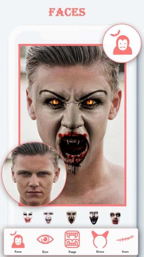 Vampire Photo Editor - Vampire Camera स्क्रीनशॉट 6