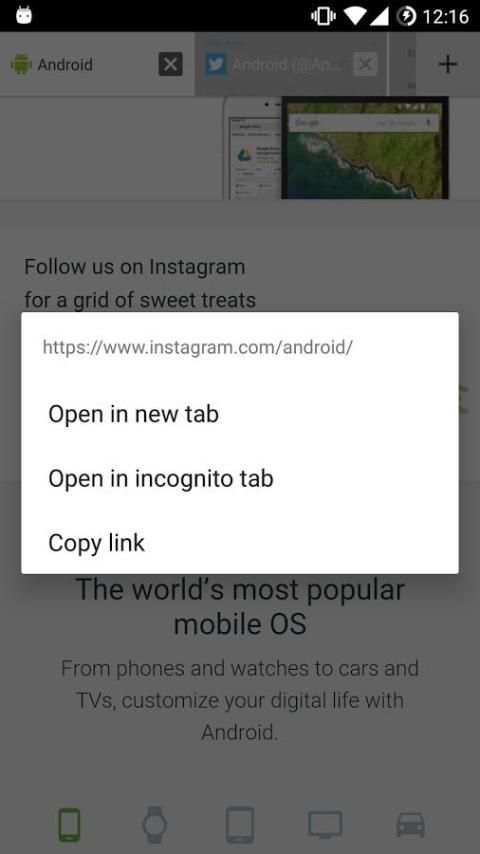Luci Browser screenshot 4