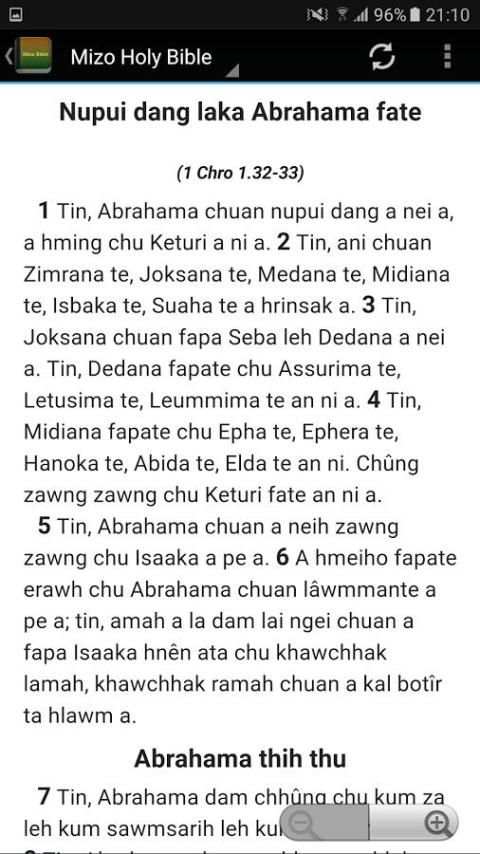 Mizo Bible screenshot 3