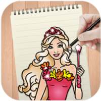 Learn to Draw Barby on 9Apps