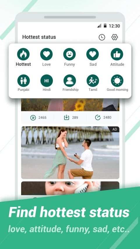 Wastatus - status saver, download status screenshot 2