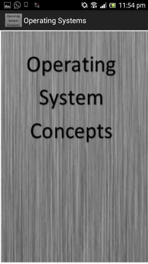 Operating Systems Concepts screenshot 10