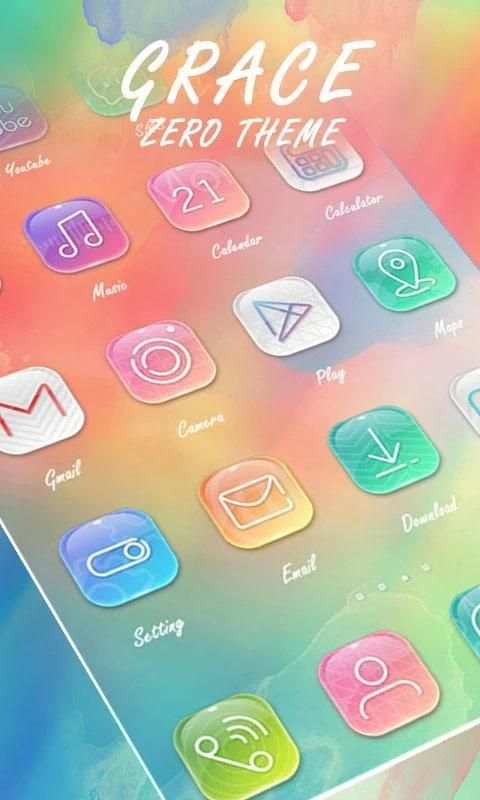 Grace - Zero Launcher 3 تصوير الشاشة
