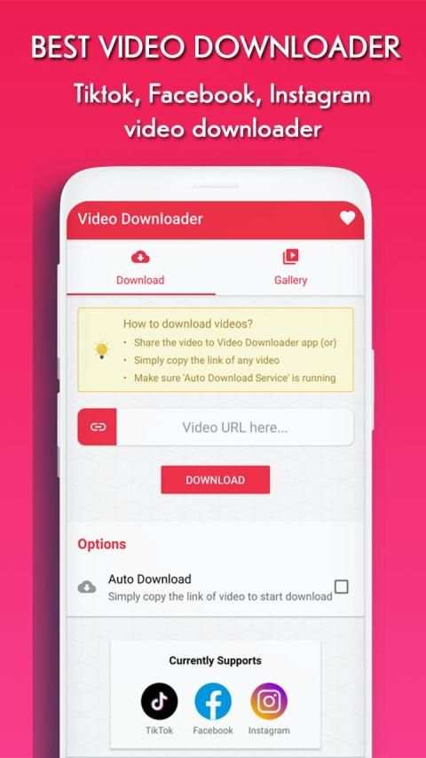 Video Downloader For Instagram, Facebook & TikTok screenshot 5