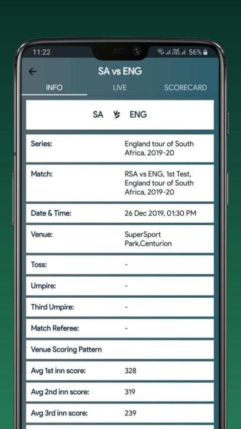 CricBust- Live Line & Cricket Scores screenshot 2