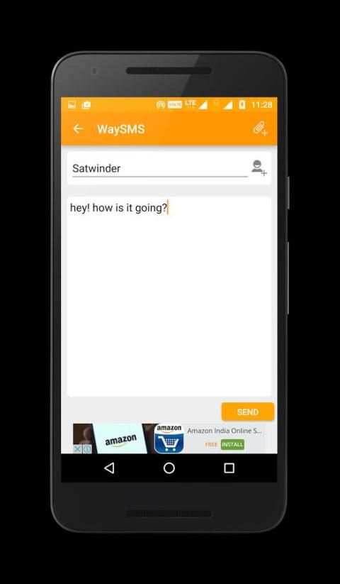 WaySMS (Free SMS) скриншот 2