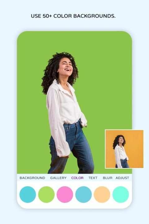Cut.ly – Auto Background Changer 5 تصوير الشاشة
