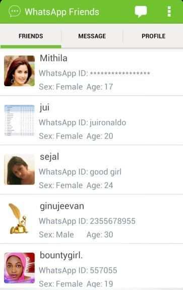 WhatsFriends For WhatsApp स्क्रीनशॉट 5