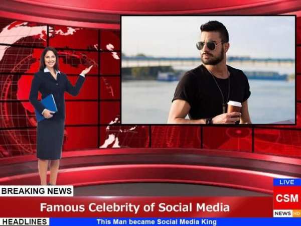 Breaking News Photo Frame Editor screenshot 3