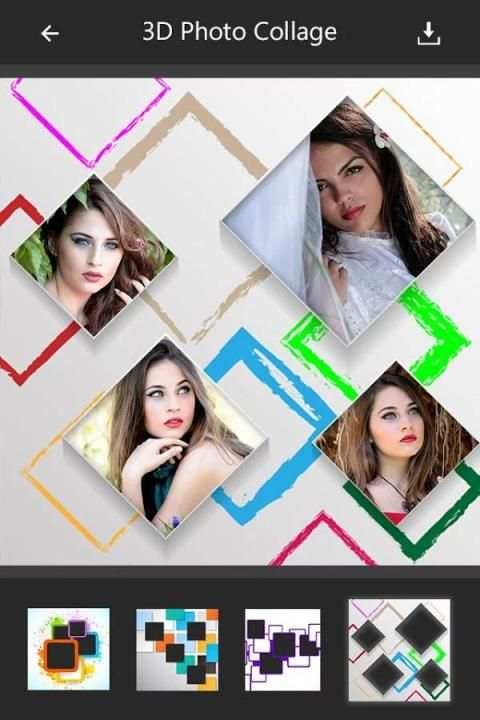 3D Photo Collage Maker 5 تصوير الشاشة