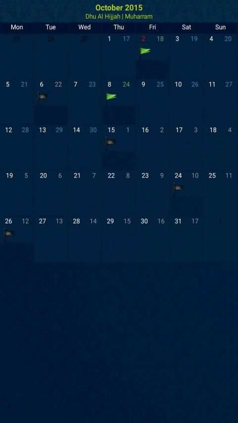 Islamic Calendar screenshot 3