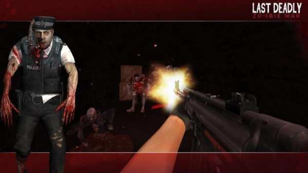 Last Deadly Zombie War screenshot 1