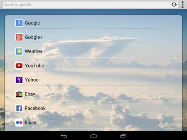 Fast loading Internet Browser скриншот 2