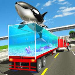 Sea Animal Transport Truck Driving Simulator