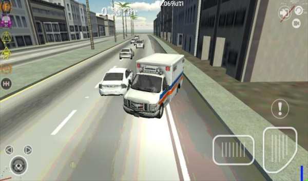 Ambulance Driving Simulator 3D screenshot 1