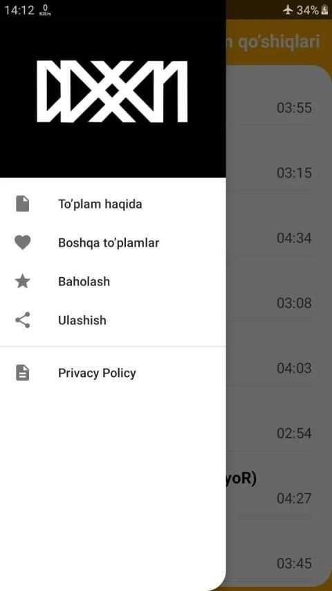 Doxxim qo'shiqlari 2020 2 تصوير الشاشة