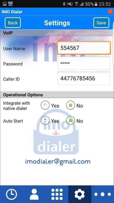 IMO Dialer Plus screenshot 3