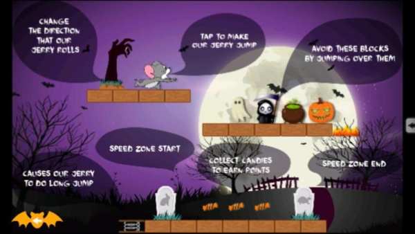 Halloween Jerry Temple Run स्क्रीनशॉट 1