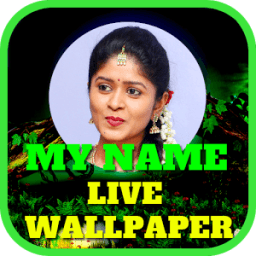My Name Photo WallPaper Screen आइकन