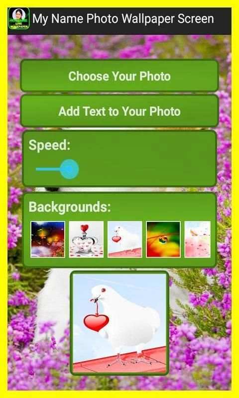 My Name Photo WallPaper Screen स्क्रीनशॉट 5
